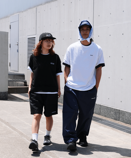 【White】Rubber tag tee