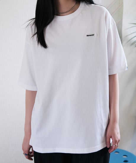 【White】Rubber tag tee