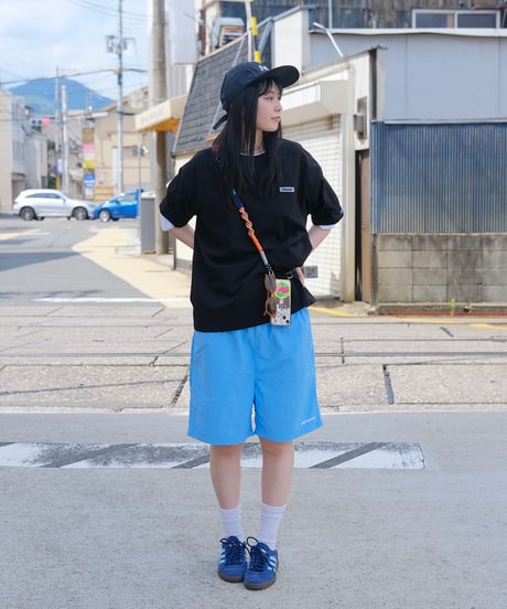 【Black】Rubber tag tee