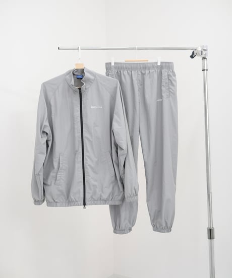 【Gray】nylon track jacket