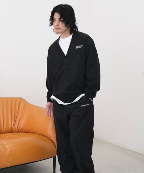 【Black】M/T logo cardigan