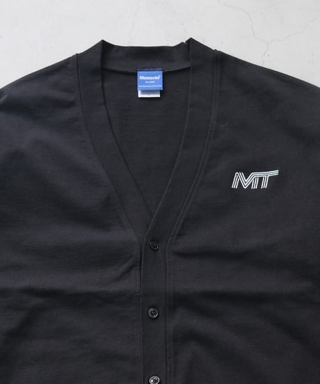 【Black】M/T logo cardigan