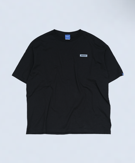 【Black】Rubber tag tee