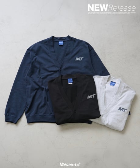 【Black】M/T logo cardigan
