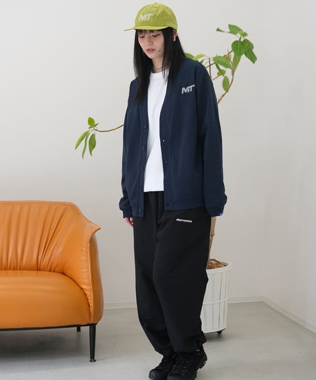【Navy】M/T logo cardigan