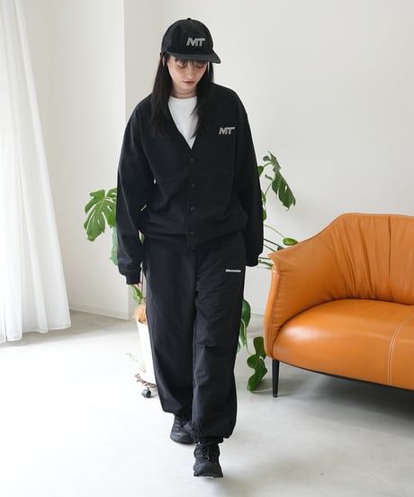 【Black】M/T logo cardigan