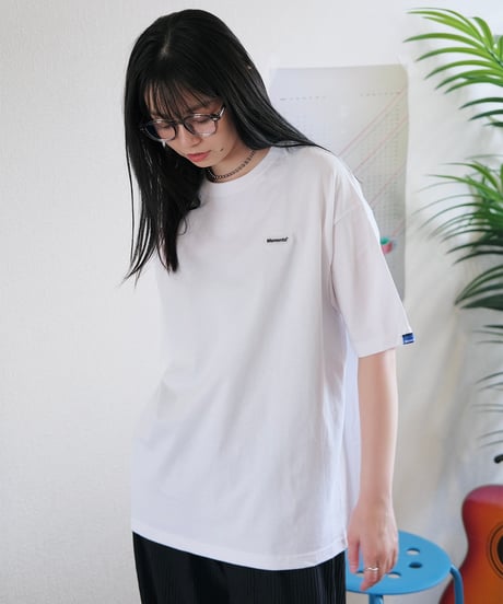 【White】Rubber tag tee