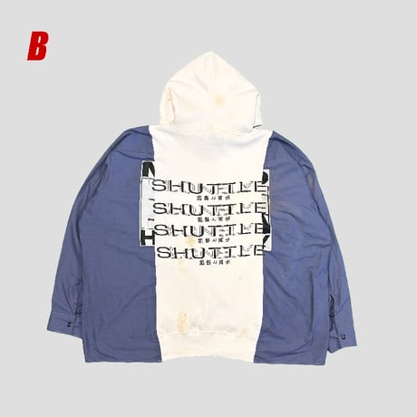 SHUTTLE×LONELY論理　"ONE AND 論理" CUSTOM ART （1点もの）D