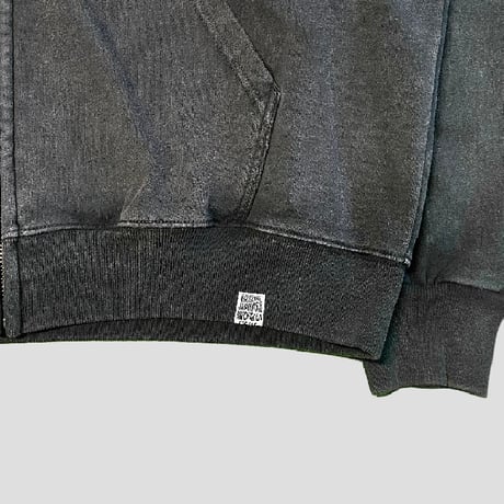 LONELY論理 死苦夜露2026  FADED ZIP HOODIE