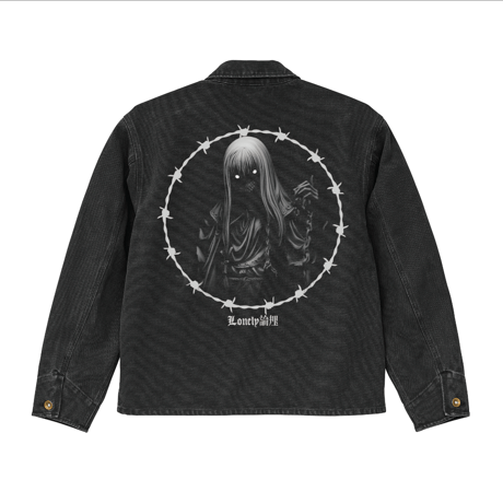 LONELY論理  "DARKSIDE" DUCK URBAN WORK JACKET