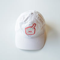 TEMBEA "ICE CAP" OXFORD BEIGE STRIPE