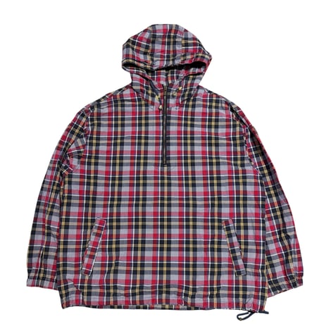 【S】90S EDDIE BAUER PLAID ANORAK