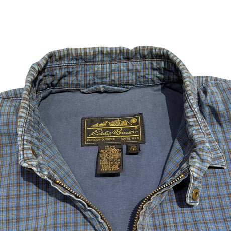【L】90S EDDIE BAUER PLAID JACKET