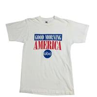 【M】90S GOOD MORNING AMERICA TEE
