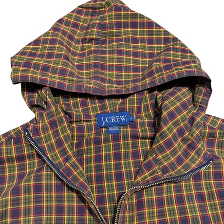 【L】00S J.CREW PLAID ANORAK