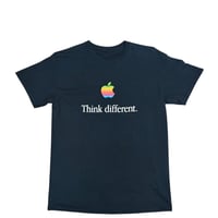 【L】"APPLE" THINK DIFFERENT TEE