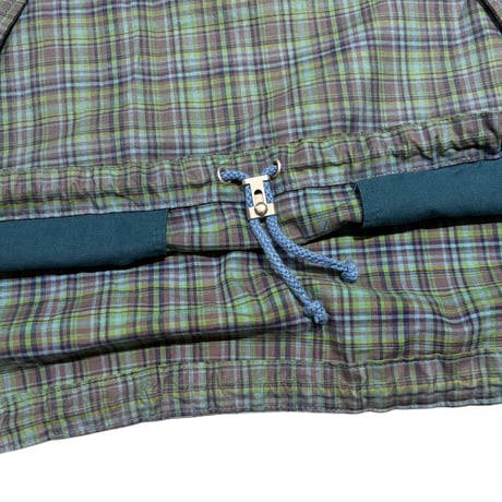 【M】90S GAP PLAID ANORAK