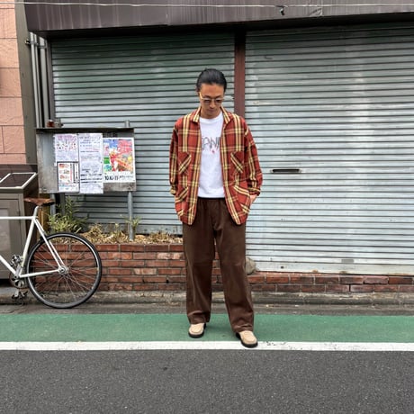 RELAX FIT  "Corduroy easyslacks"
