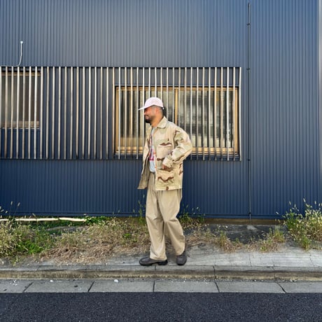 00's deadstock  "3COLOR DESERT BDU SHIRT"