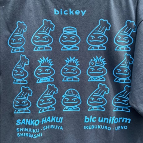 三光白衣 × SLIDERSTORE  "bickey TEE"