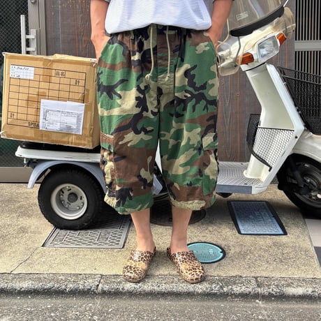 デカパン3  "ウッドランドカモ"  🪖膝下丈ｼｮｰﾂ