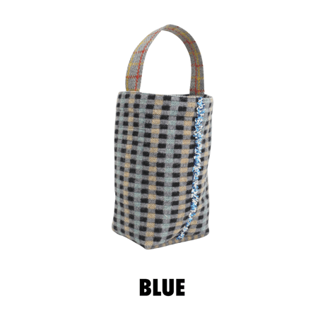 BUILDING  "FRINGE BUCKETBAG" (DOBBY CHECK)