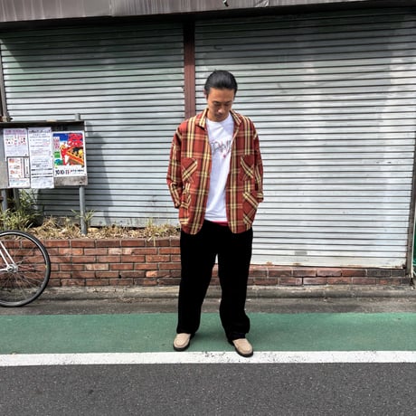 RELAX FIT  "Corduroy easyslacks"