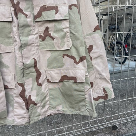 00's deadstock  "3COLOR DESERT BDU SHIRT"