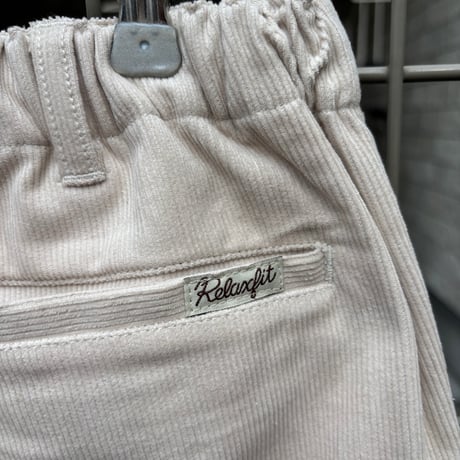 RELAX FIT  "Corduroy easyslacks"