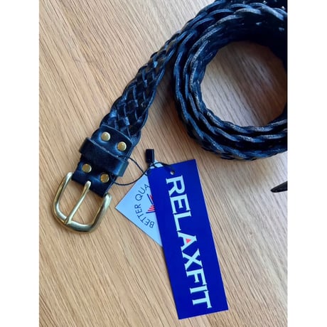 RELAX FIT  "IMAGEN DE Mexico 🇲🇽 Leather mesh belt"