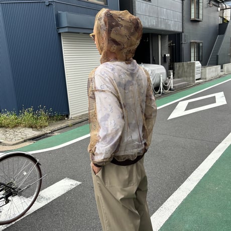 SLIDERSTORE  "camouflage mesh Parker" -ﾁｮｺﾁｯﾌﾟｶﾓ-