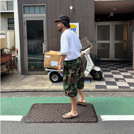 デカパン3  "ウッドランドカモ"  🪖膝丈ｼｮｰﾂ