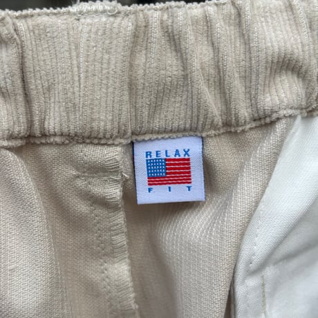 RELAX FIT  "Corduroy easyslacks"