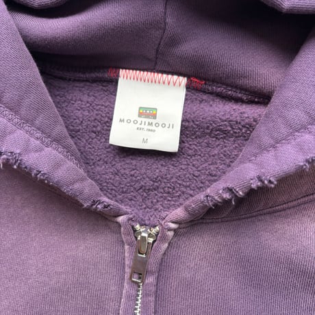 moojimooji   "ZIP UP HOODIE AGED"