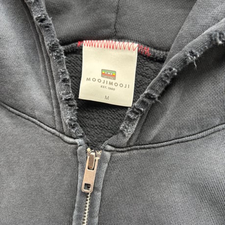 moojimooji   "ZIP UP HOODIE AGED"