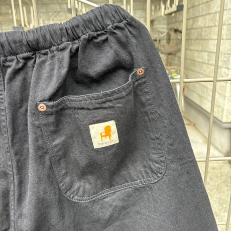 RELAX FIT "Double Knee pocket denim Beachshorts"