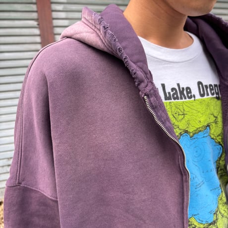 moojimooji   "ZIP UP HOODIE AGED"