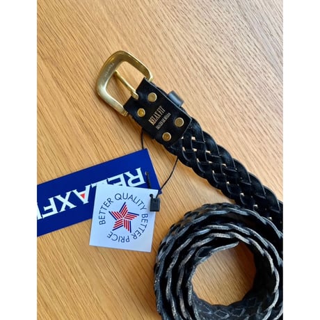 RELAX FIT  "IMAGEN DE Mexico 🇲🇽 Leather mesh belt"