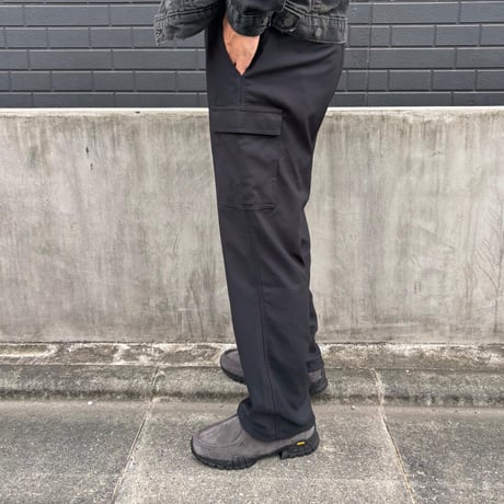 00's deadstock "MOCEAN" Stretch Patrol Pantの 大きいサイズのウエストにゴム、裾にも紐を入れたパンツ