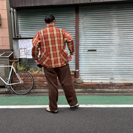RELAX FIT  "Corduroy easyslacks"