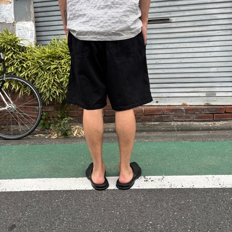 RELAX FIT "Double Knee pocket denim Beachshorts"