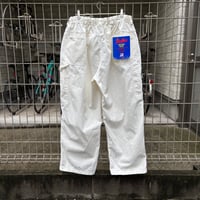 80's deadstock "universal overall" の50㌅! 生成りﾍﾟｲﾝﾀｰﾊﾟﾝﾂの腰にゴムと紐を入れたﾊﾟﾝﾂ