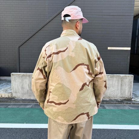 00's deadstock  "3COLOR DESERT BDU SHIRT"