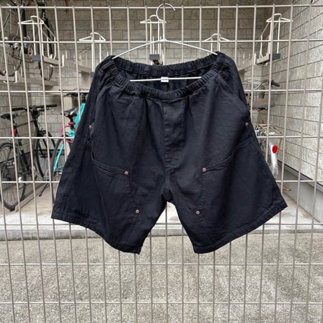 RELAX FIT "Double Knee pocket denim Beachshorts"