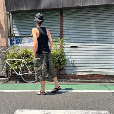 デカパン3  "タイガーストライプカモ"  🐅膝下丈ｼｮｰﾂ