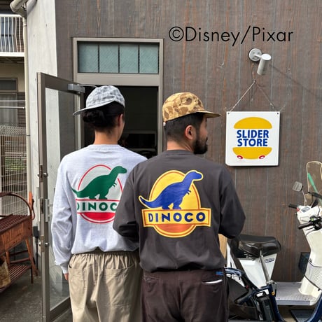 SLIDERSTORE  "DINOCO ﾛﾝｸﾞTEE"