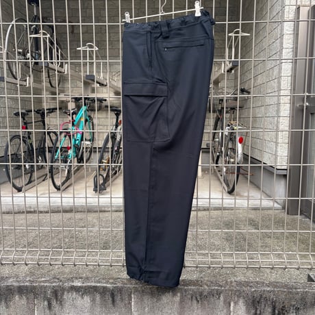 00's deadstock "MOCEAN" Stretch Patrol Pantの 大きいサイズのウエストにゴム、裾にも紐を入れたパンツ