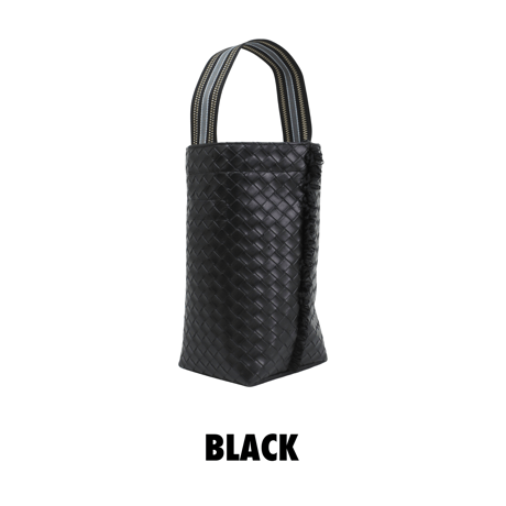 BUILDING  "FRINGE BUCKETBAG" (FAKE INTRECCIATO)
