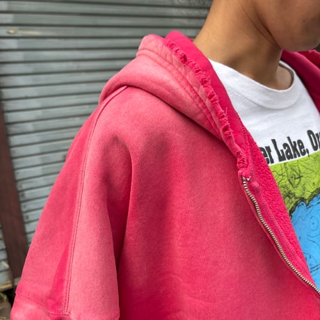 moojimooji   "ZIP UP HOODIE AGED"