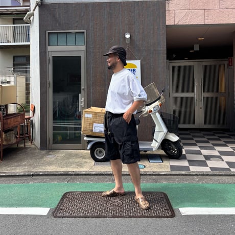 デカパン3  "ブラック"  🪖膝丈ｼｮｰﾂ
